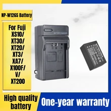 NP-W126S Camera Battery, Charger for Fuji XS10/XT30/XT20/XT3/XA7/X100F/V/XT200 Digital Camera 7.2V 1600mAh