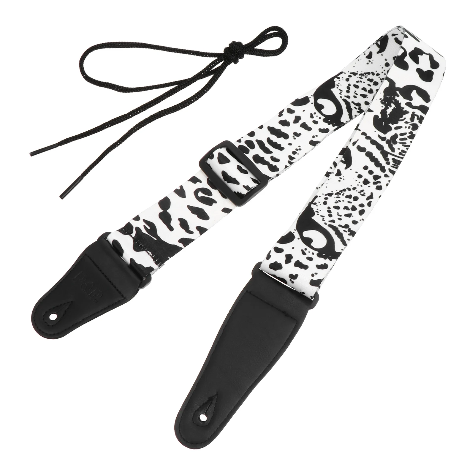 

Guitar Strap Stylish Instrument Belt Decor Shoulder Accessory Printed Waist
