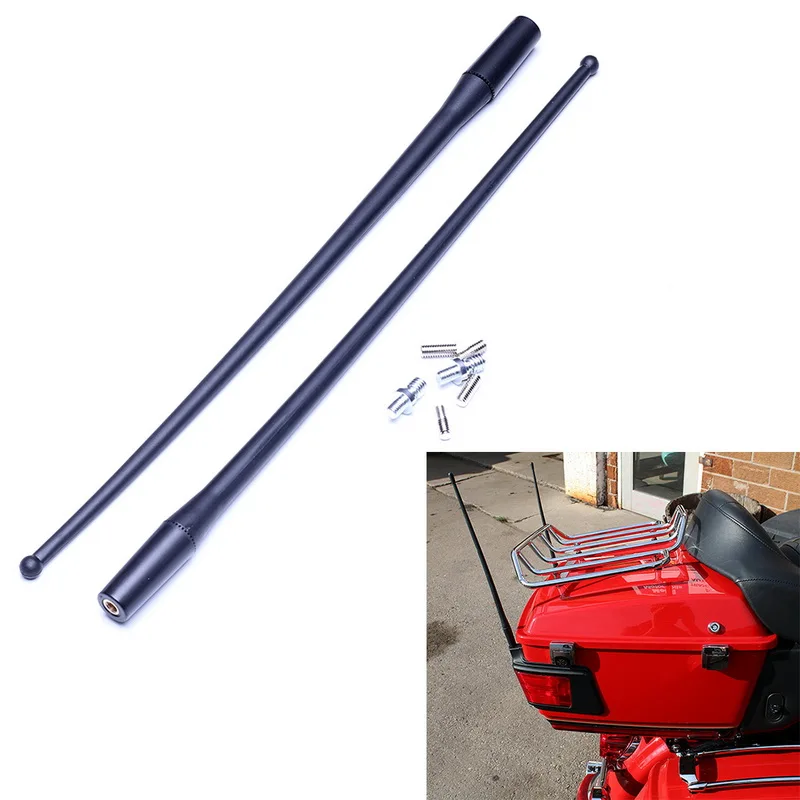 1Pair/2 pcs Motorcycle Antenna 1989-2017 14\