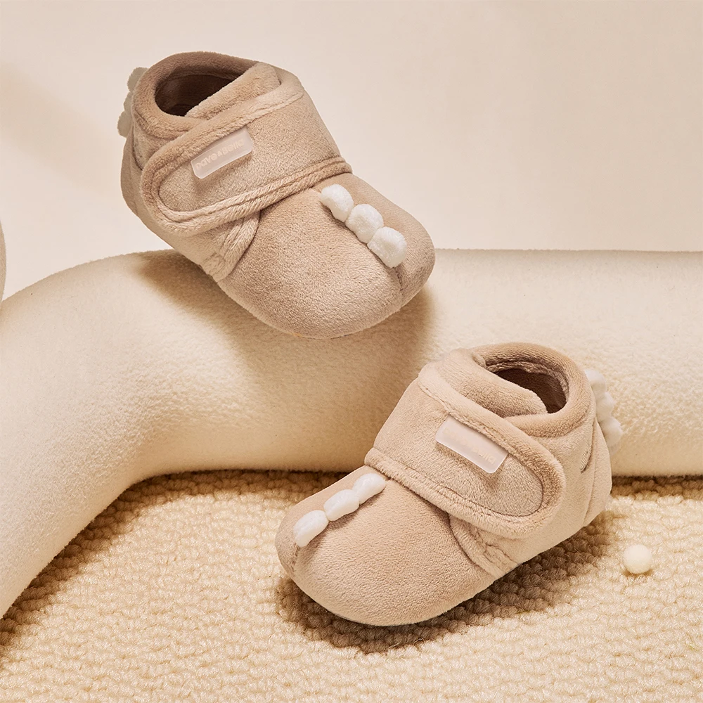 ديف بيلا طفل أحذية الشتاء الفتيان رشاقته لينة أفخم أحذية أطفال شقة عدم الانزلاق الدفء أحذية ليتل طفل أحذية بوت قصيرة DB4253678 #3