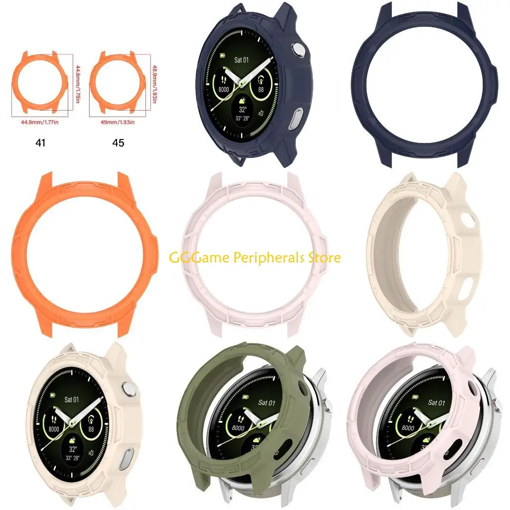 

U55B PC Frame Screen Protector Smartwatch Wristband Accessory Protective Cover Case for Select Model