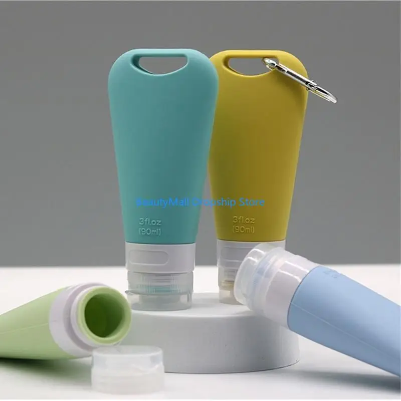 40JD シリコーントラベルボトル液体容器空の詰め替え包装ローションポイント