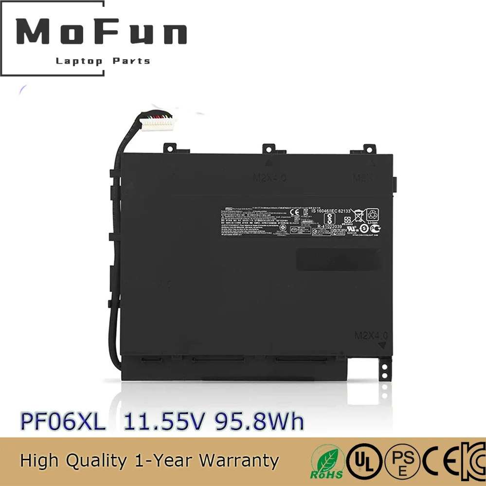 

Original PF06XL 11.55V 95.8Wh Notebook Battery for HP Omen 17-w110ng 852801-2C1 853294-855 HSTNN-DB7M