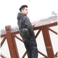 USB Multifunction Men's Tactical Sling Shoulder Bag Men Outdoor Sport Messenger Bag For Military Crossbody Camouflage Bag  X116D