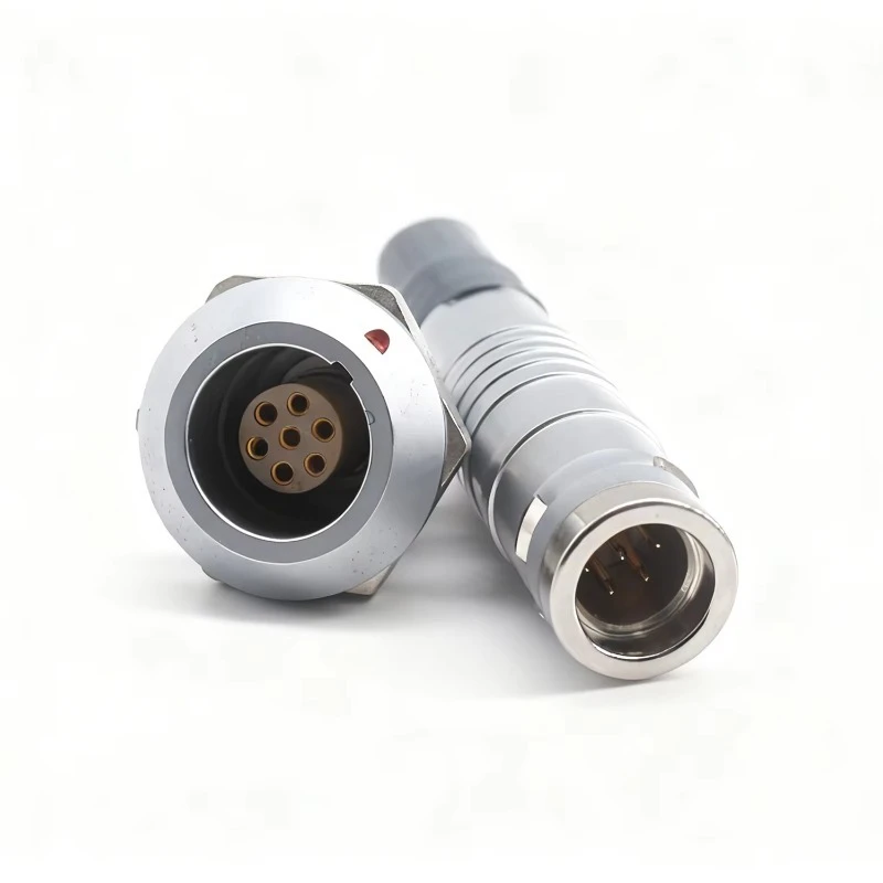 

K series round metal push-pull female socket medical electrical connector medical accessories