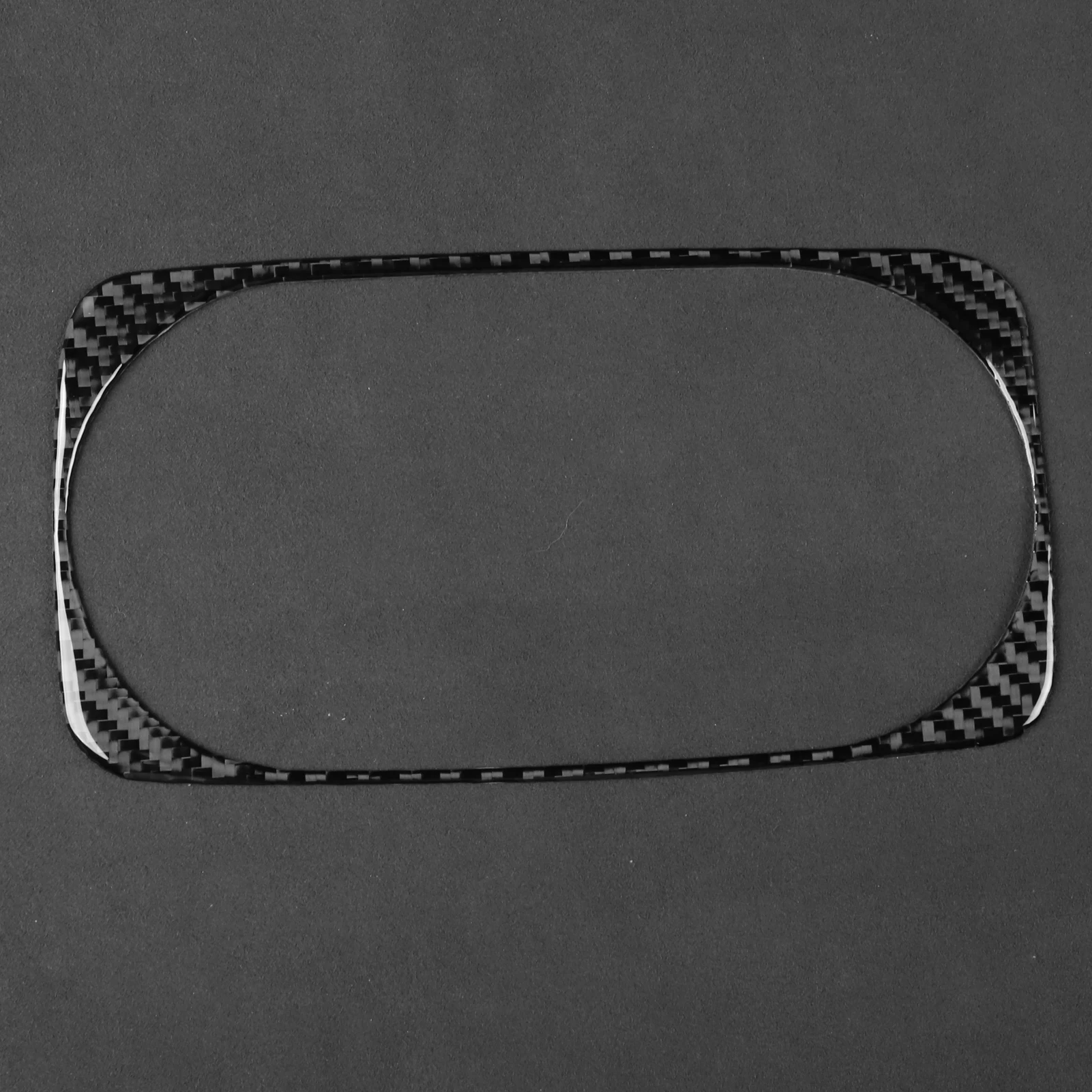 For Mercedes-Benz GLE GLS W166 2016-2019 ML X164 GL 2012-2015 Carbon Fiber Rear-Drain Cup Holder Car Interior Accessorie Sticker