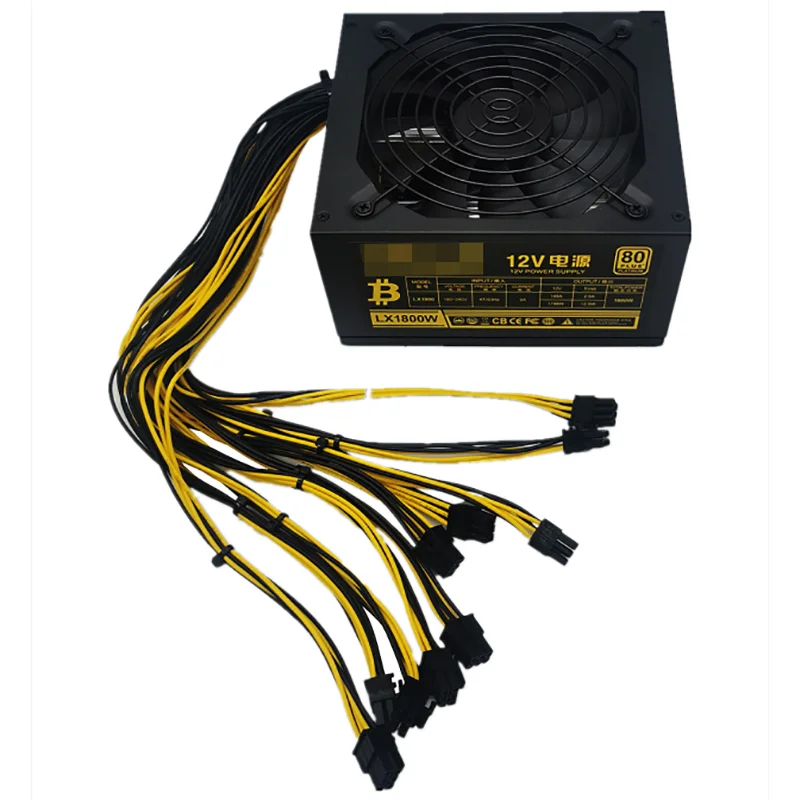 

For JULONGFENGBAO LX1800W Dedicated Power Supply 1800W 180-240V 6PIN*10 100% Test Before Shipment