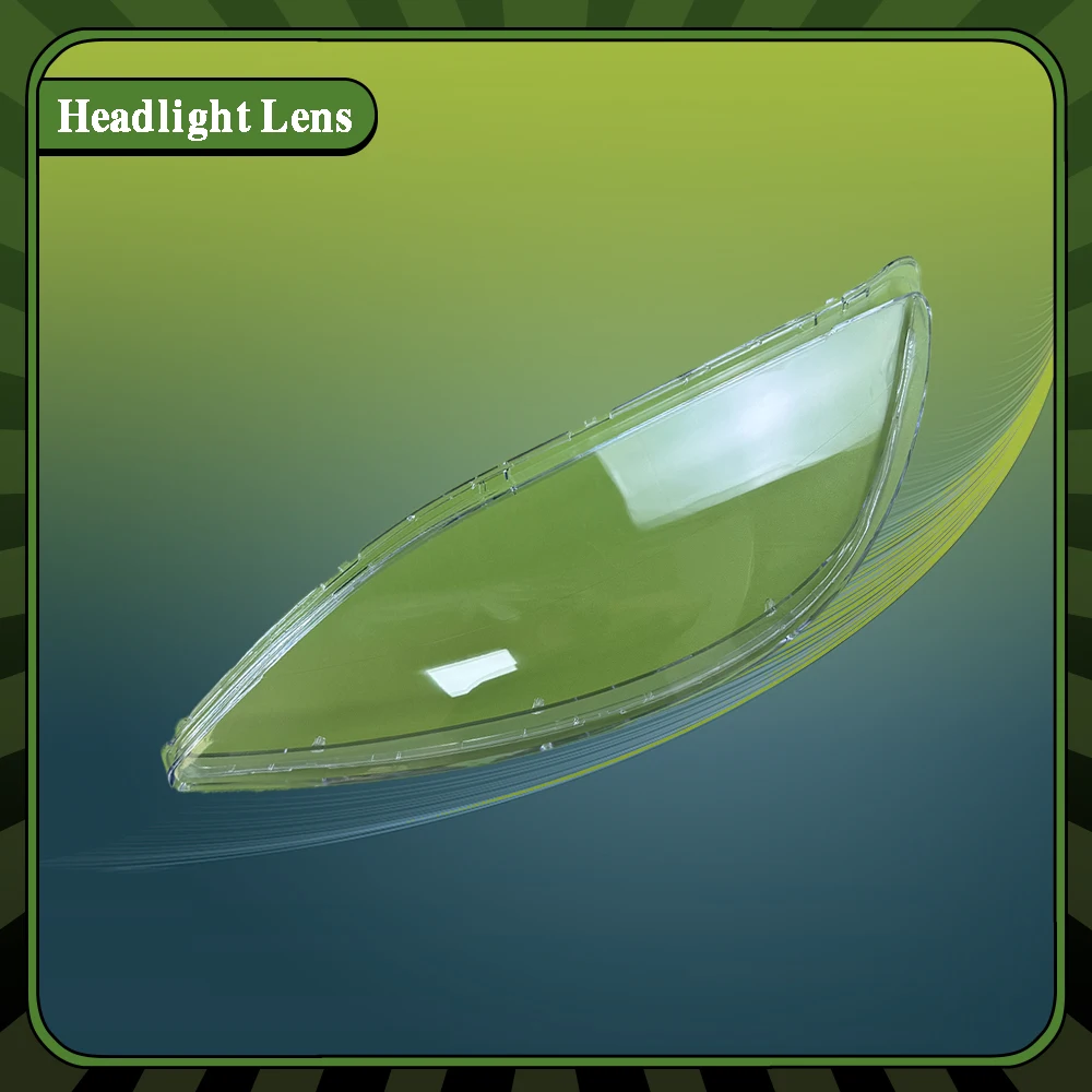 Front Car Protective Headlight Glass Lens Cover Shade Shell Transparent Light Housing Lamp For Haima 3 2007-2010 Hatchback Sedan