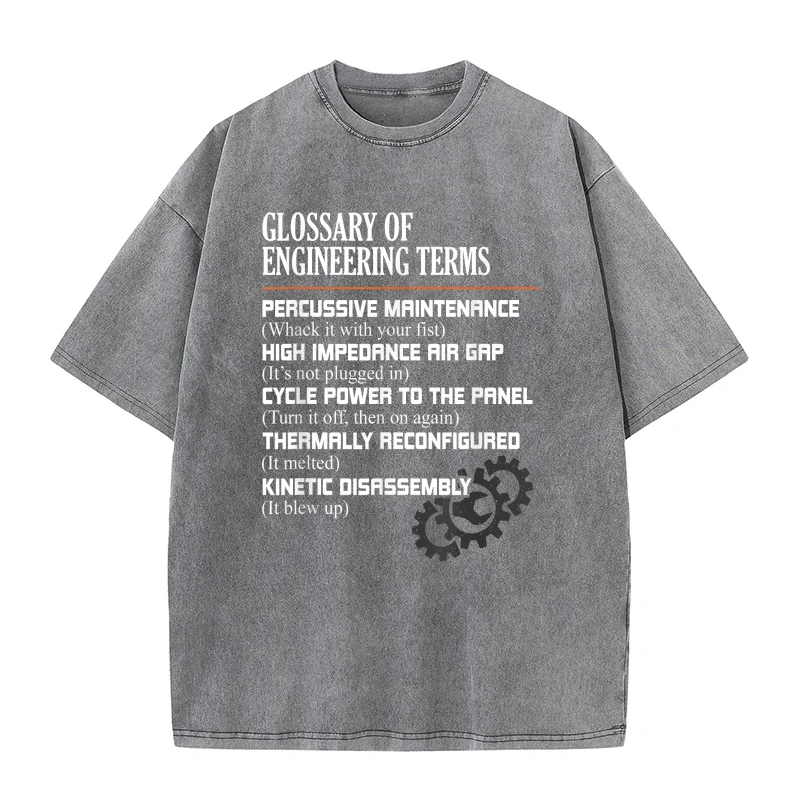 Glosarium Istilah Teknik Kaus Definisi Insinyur Lucu Kaus Pria Pakaian Pria Lengan Pendek Fashion