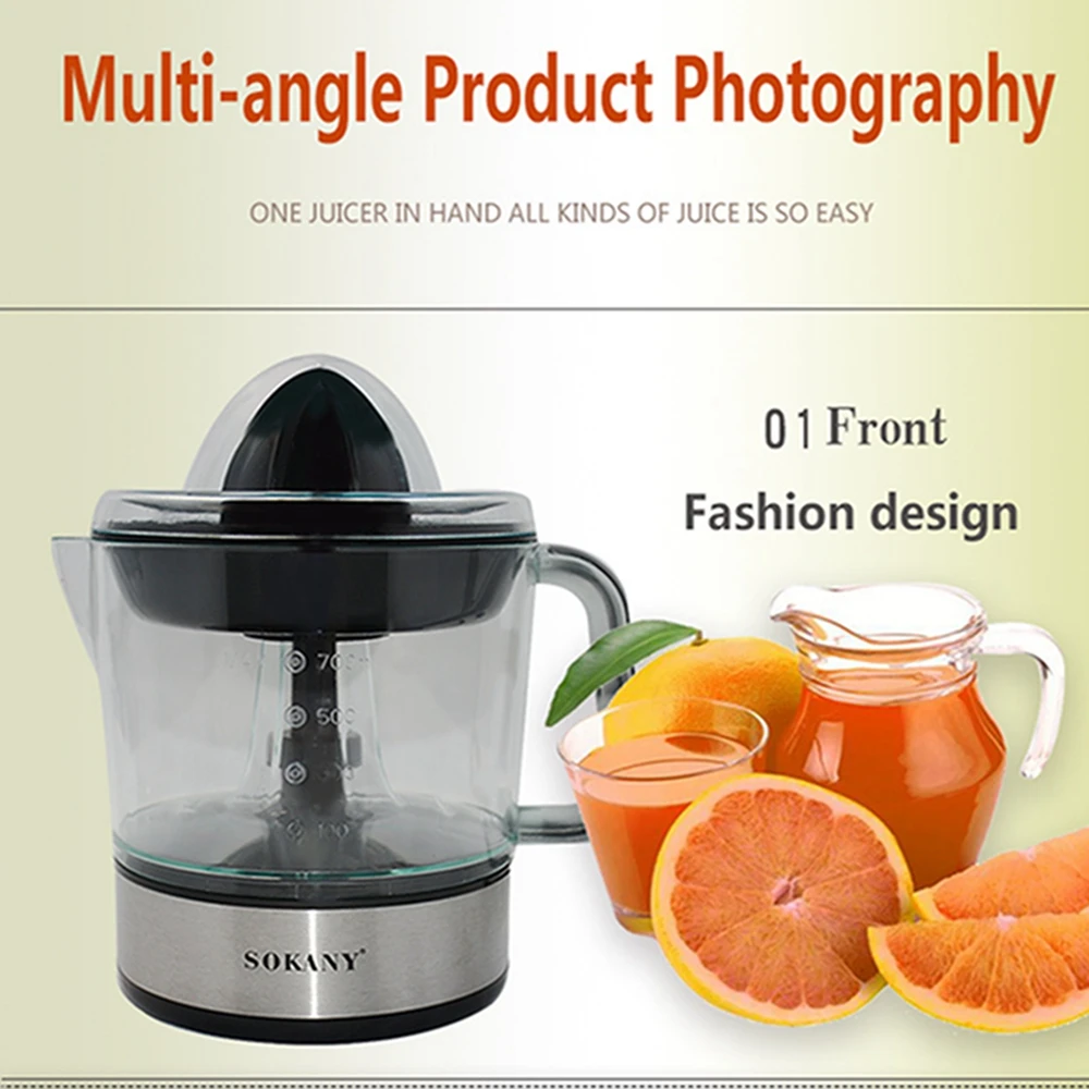 700ML Juicer machine Electric Orange Lemon Fruit Squeezer Extractor Mini  Lemon Juicer Fruit Press Machine 220-240V