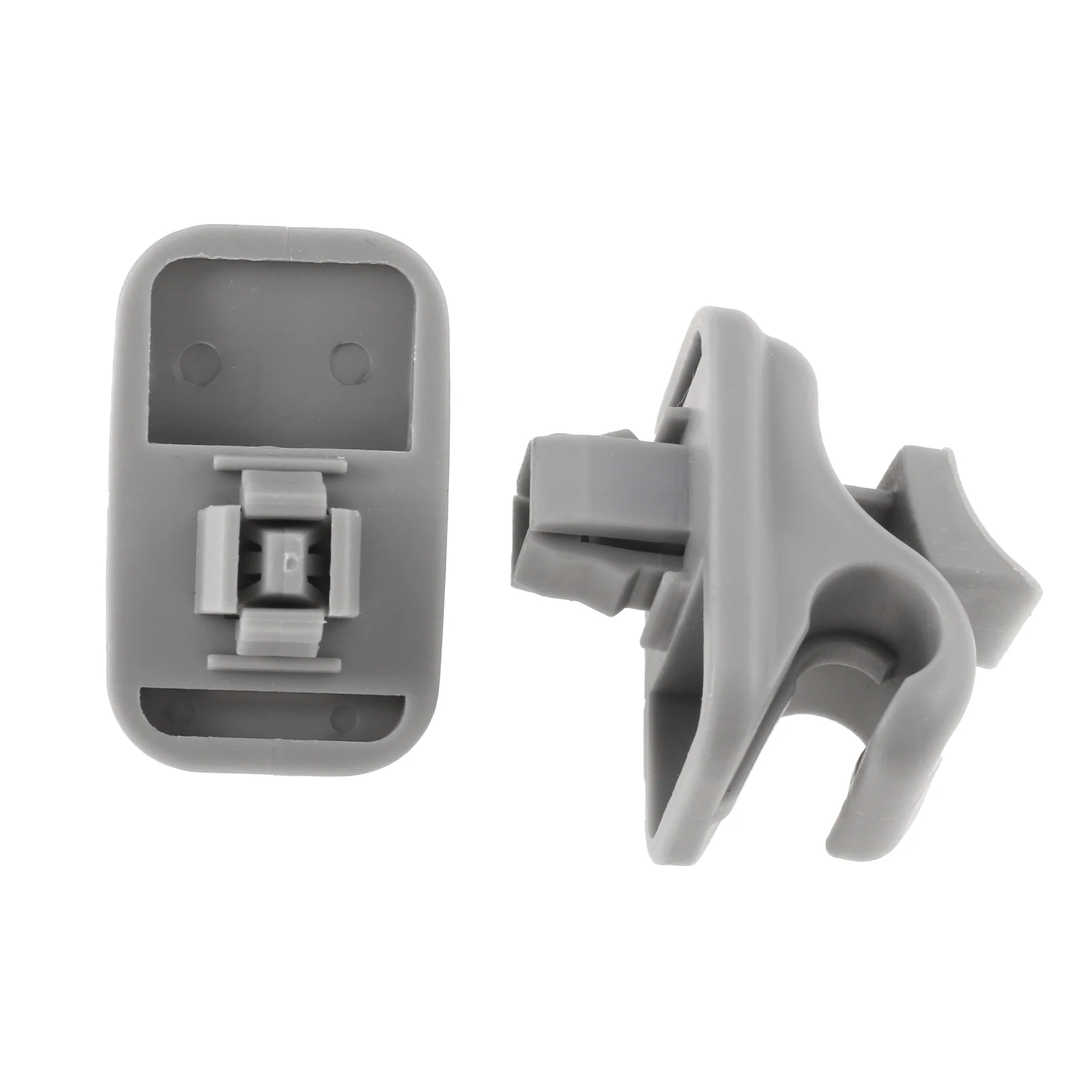 2Pcs 84851-77K00-6GS Car Visor Clip Vanity Mirror Buckles Plastic Fastener 84851-65D00 for Suzuki SX4 Swift Alto Vitara Sidekick