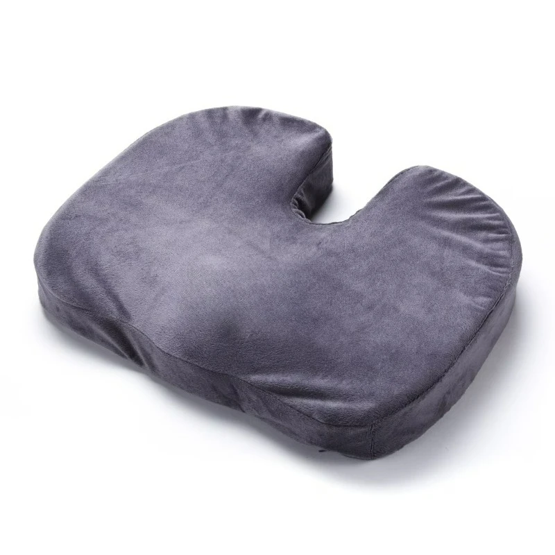 Orthopedic Comfort and Stadium Seat Cushion, Gray