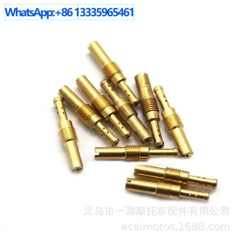 

10PCS PWK PE CVK carburetor accessories nozzle, main measuring hole idle measuring hole set pilot main jet