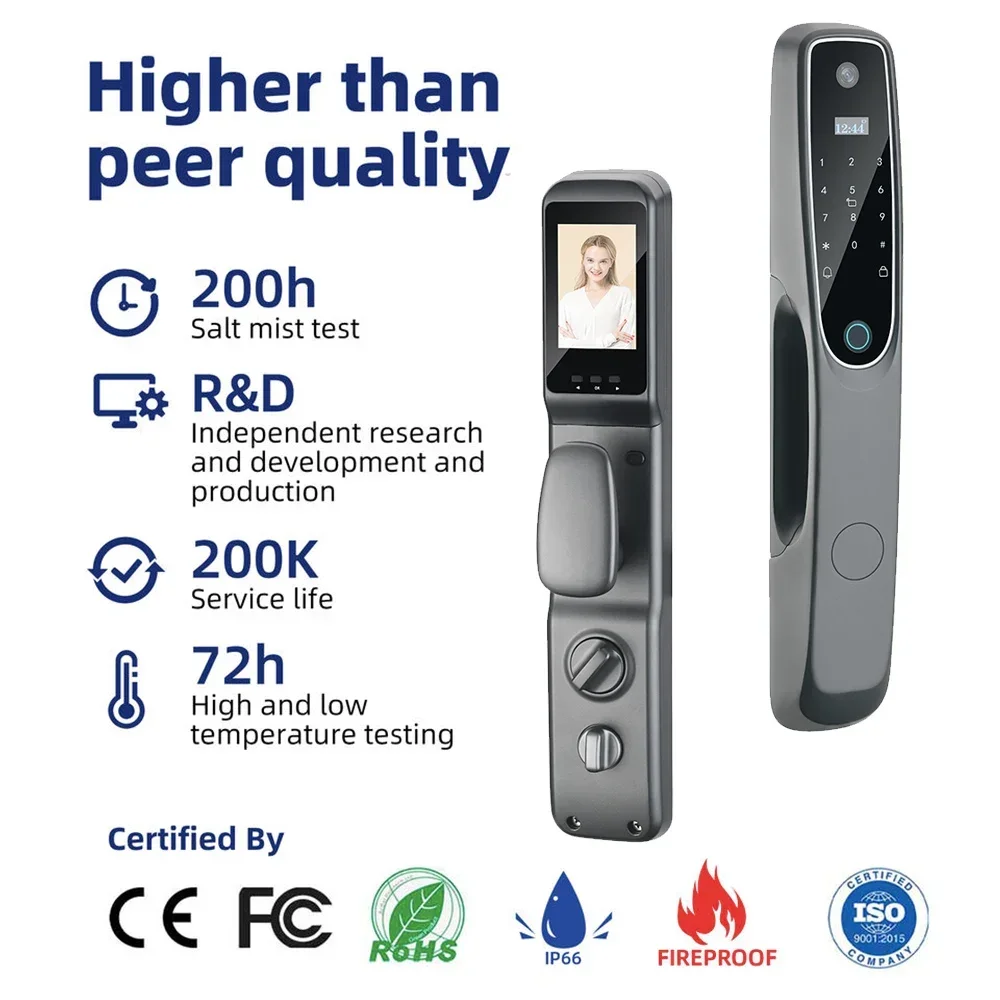 Elock-Verrouillage intelligent par mot de passe étanche, ES26255.ip66, fabricant sans continent, automatique, Tuya, wi-fi, entièrement automatique