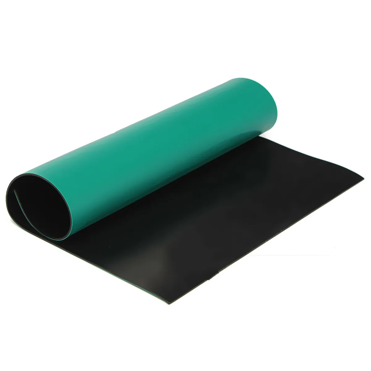 Green Desktop Anti Static ESD 300x400mm Grounding Mat For Phone PC Tablet