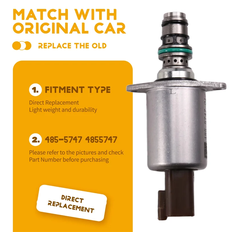 

485-5747 Excavator Hydraulic Pump Proportional Solenoid Valve For CAT 313 313 GC 315 315 320 323GC 326GC 330GC 4855747