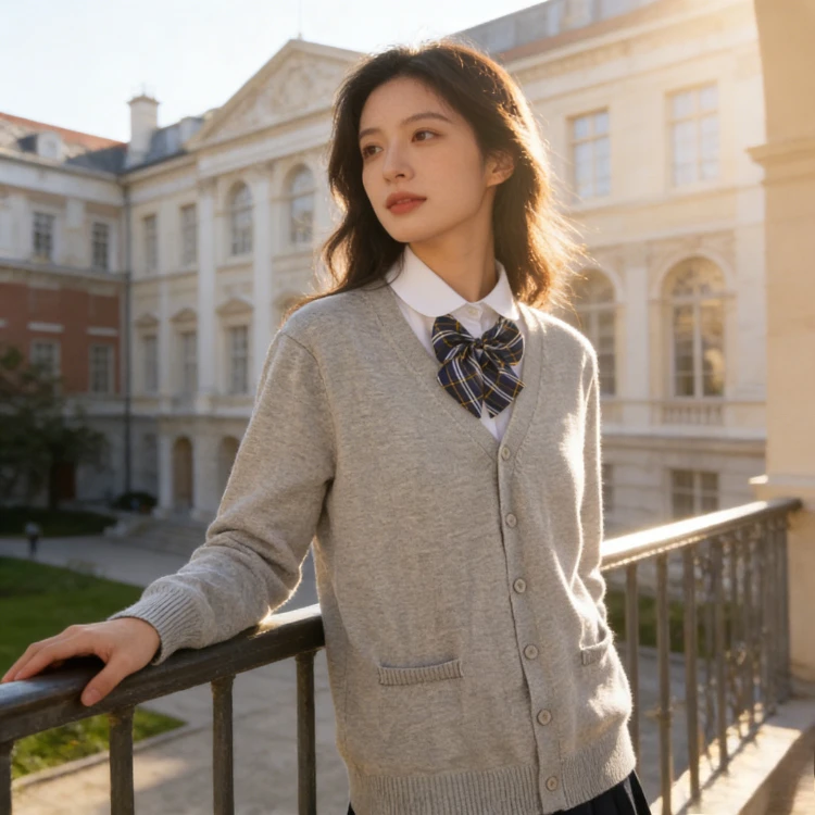 college-style-school-uniform-set-for-boys-girls-korean-cardigan-sweaterjk-uniform-performance-outfit-for-middle-high-school