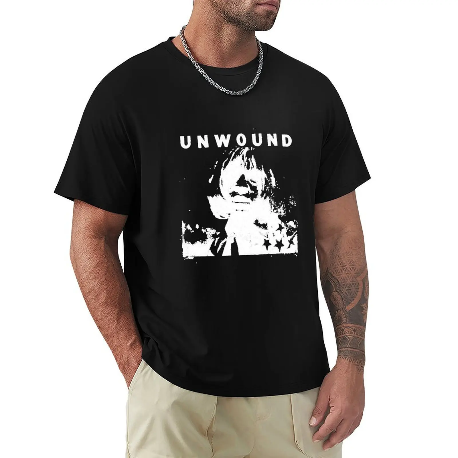 

Succeed In Attracting Attention Unwound Classic Music Fans T-Shirt Work Basic Short Sleeve Top
