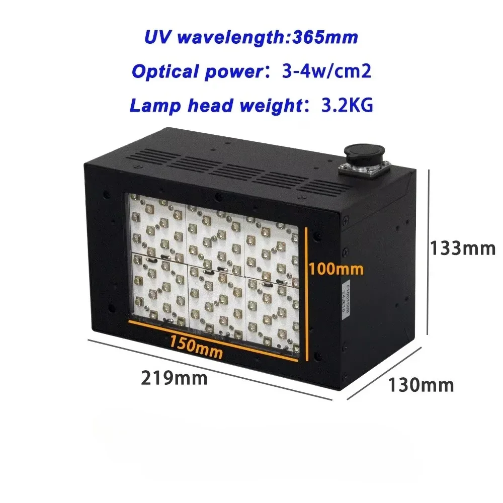 Air Cooled High Power UV Light Emitting Diode Label Printing System