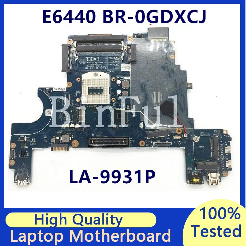 CN-0GDXCJ 0GDXCJ GDXCJ Mainboard For DELL Latitude E6440 Laptop Motherboard VAL90 LA-9931P DDR3 100% Fully Tested Working Well