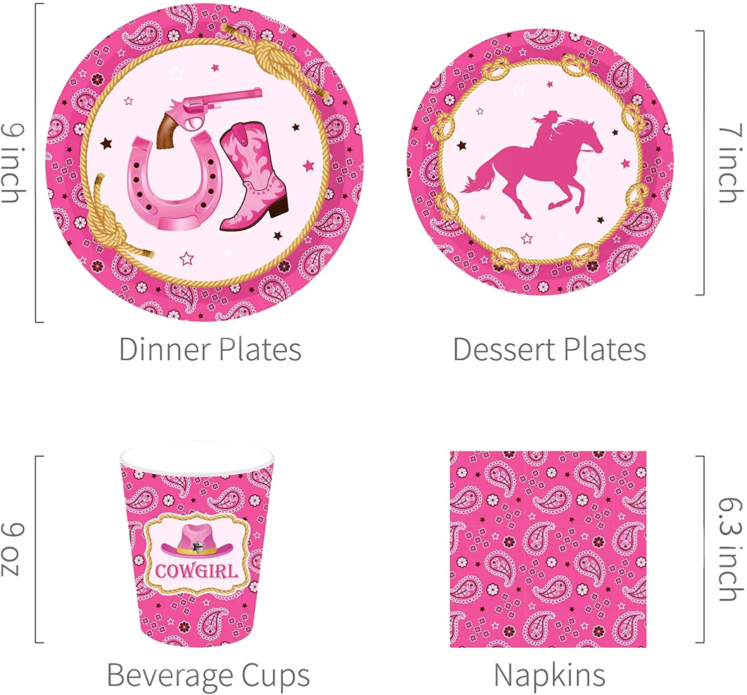 Horse Racing Theme Horse Party Plates Napkins Cups Horse Birthday Banner Tablecloth Horse and Pony Birthday Party Decor Supplies