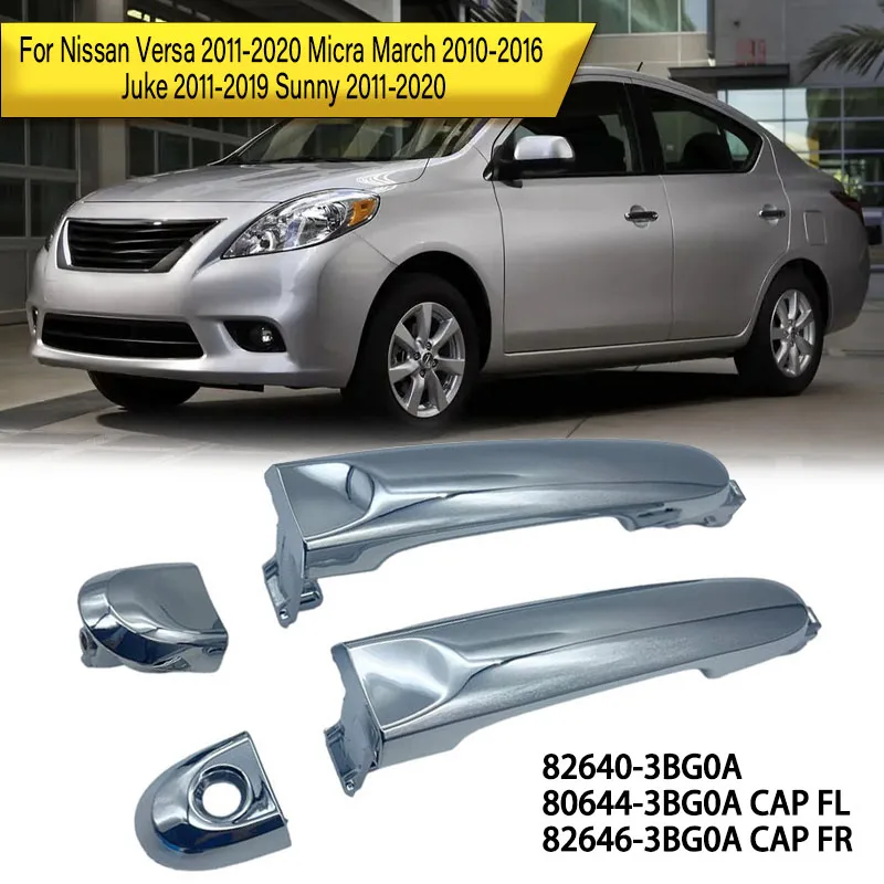 

Для Nissan Versa 2011-2020, Micra March 2010-2016, Juke 2011-2019, Sunny 2011-2020: Наружная ручка двери автомобиля 80644-3BG0A, 82646-3BG0A