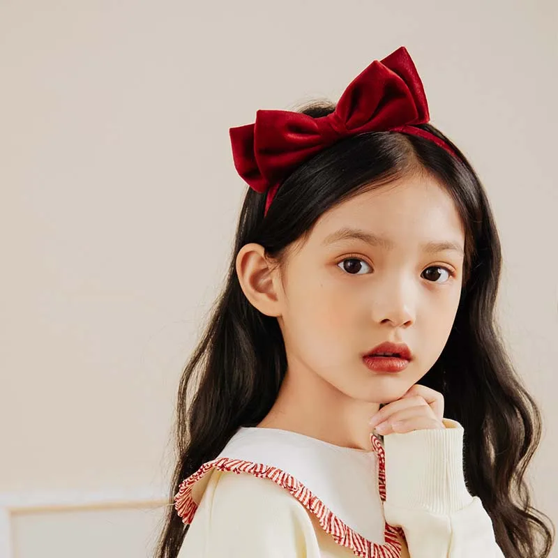 Bow Headbands for Women Girl Hair Bands Korean Accessories Hoop Fascinators Elegant Headdress Vintage 2025 Popular New in Gift