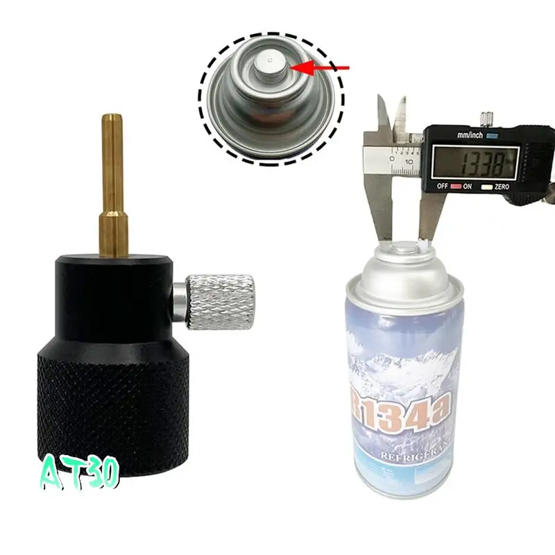 

Filling Adapter To Refrigerant Gas Puncture Style Bottle Canister For Magazine Air Soft Accessories-AT30