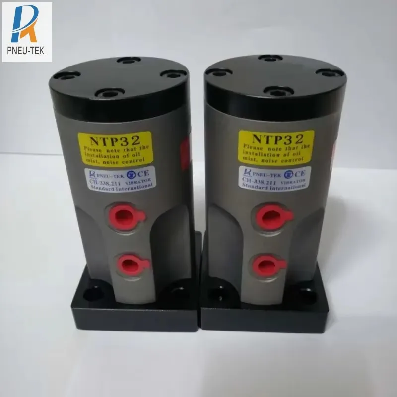 

Pneumatic Piston Vibrators NTP-32 Power, a small amount of lubrication, quiet