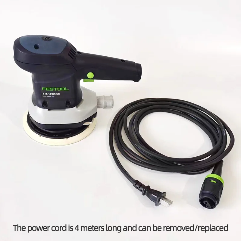 German FESTOOL Dry Mill ETS150 Eccentric Vibration Circular Mill Electromechanical Circular Grinding Head With Carbon Brush