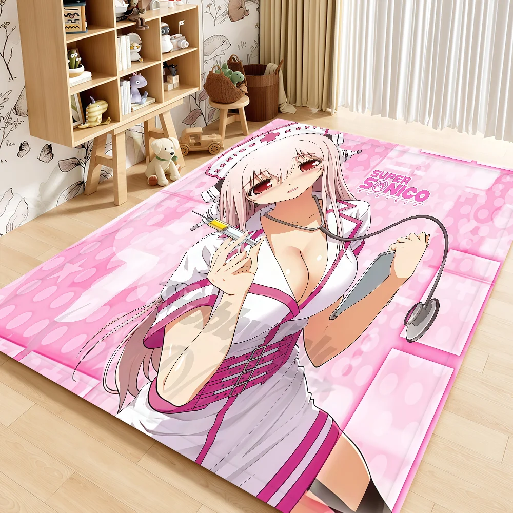Door Mat Bedside Sonico Anime Entrance Bath Floor Decoration