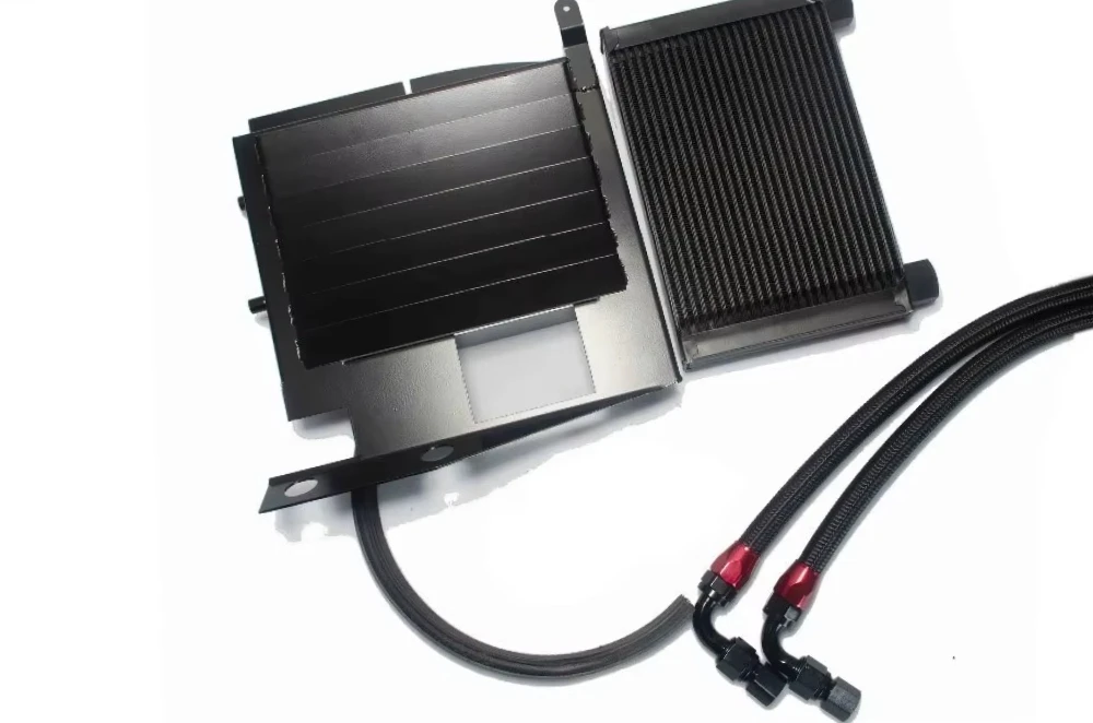 

High quality BLACK OIL COOLER KIT for BMW E36 E46 2015 NEW OIL COOLER KITS E36/46 PQY5129BK