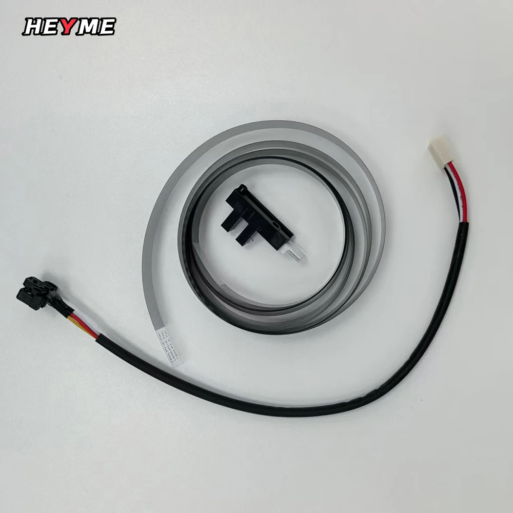DTF Printer Reader + Grating Strip + Optical Coupler Sensor Set Digital IR Infrared Slotted Optical Speed Measuring Sensor Detec