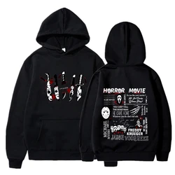 Friends Knife Horror Movie Halloween Hoodies Men Fashion Long Sleeve Sweatshirts Women Cool Casual Harajuku Streetwear Pullovers