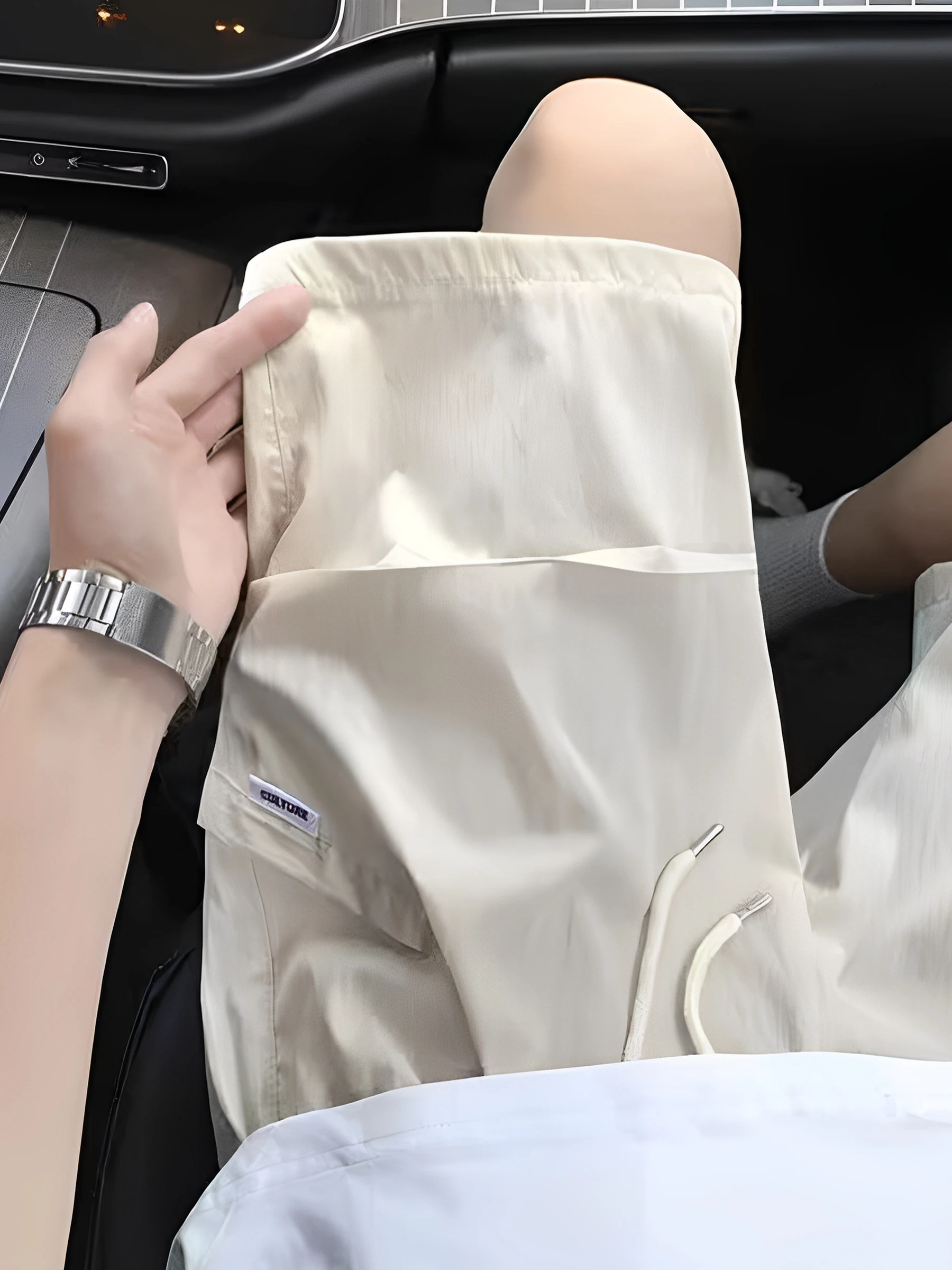 

American Sle Qui Dry Sports orts Men Summer Thin Baskeall Ice Silk Pants Outdoor Running Fitn Casual Five-Quarter ...