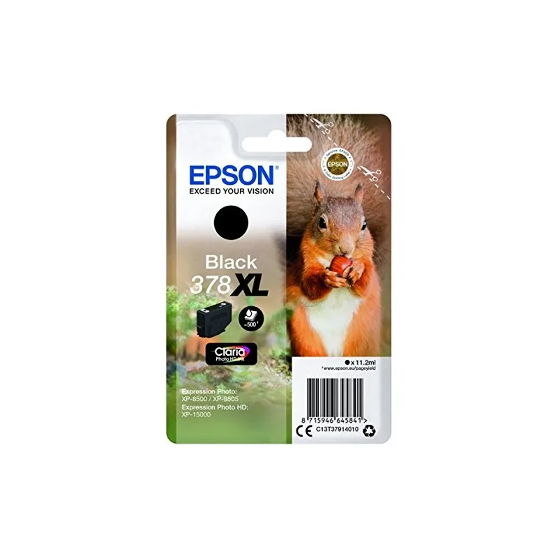 Epson 378XL black Original ink cartridge-C13T37914010 T3791 tintasycartuchos.com