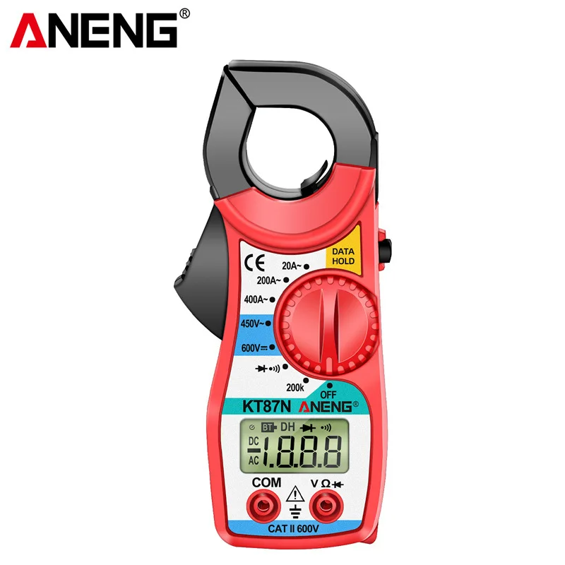 ANENG Clamp Voltage and Ammeter on And Off Beep Resistance Measurement Clamp Multimeter