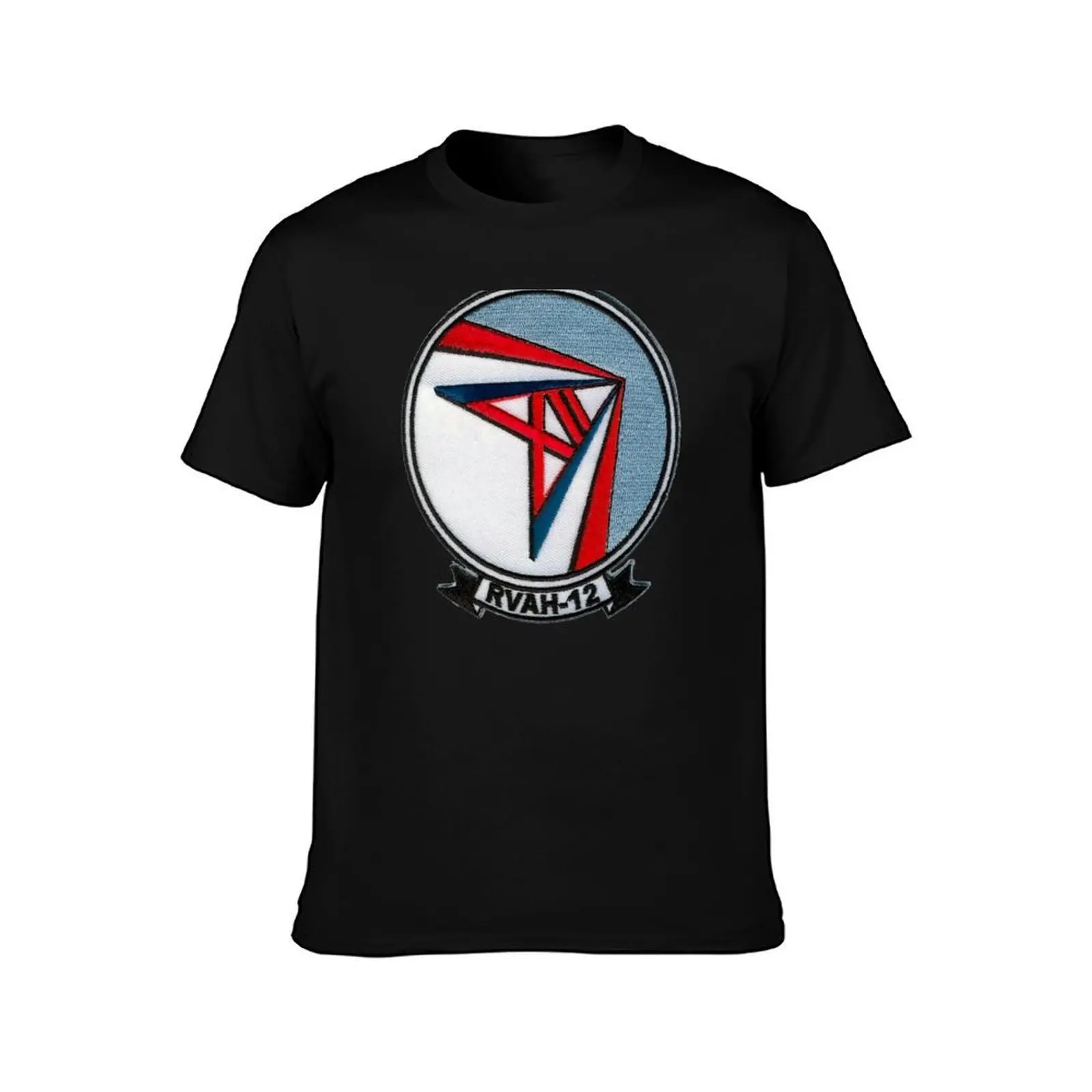 RVAH-12 SQUADRON STORE T-Shirt, Summer Casual Cotton Tee, Oversized Streetwear Tops, Vintage Graphic Print, Unisex Men Women