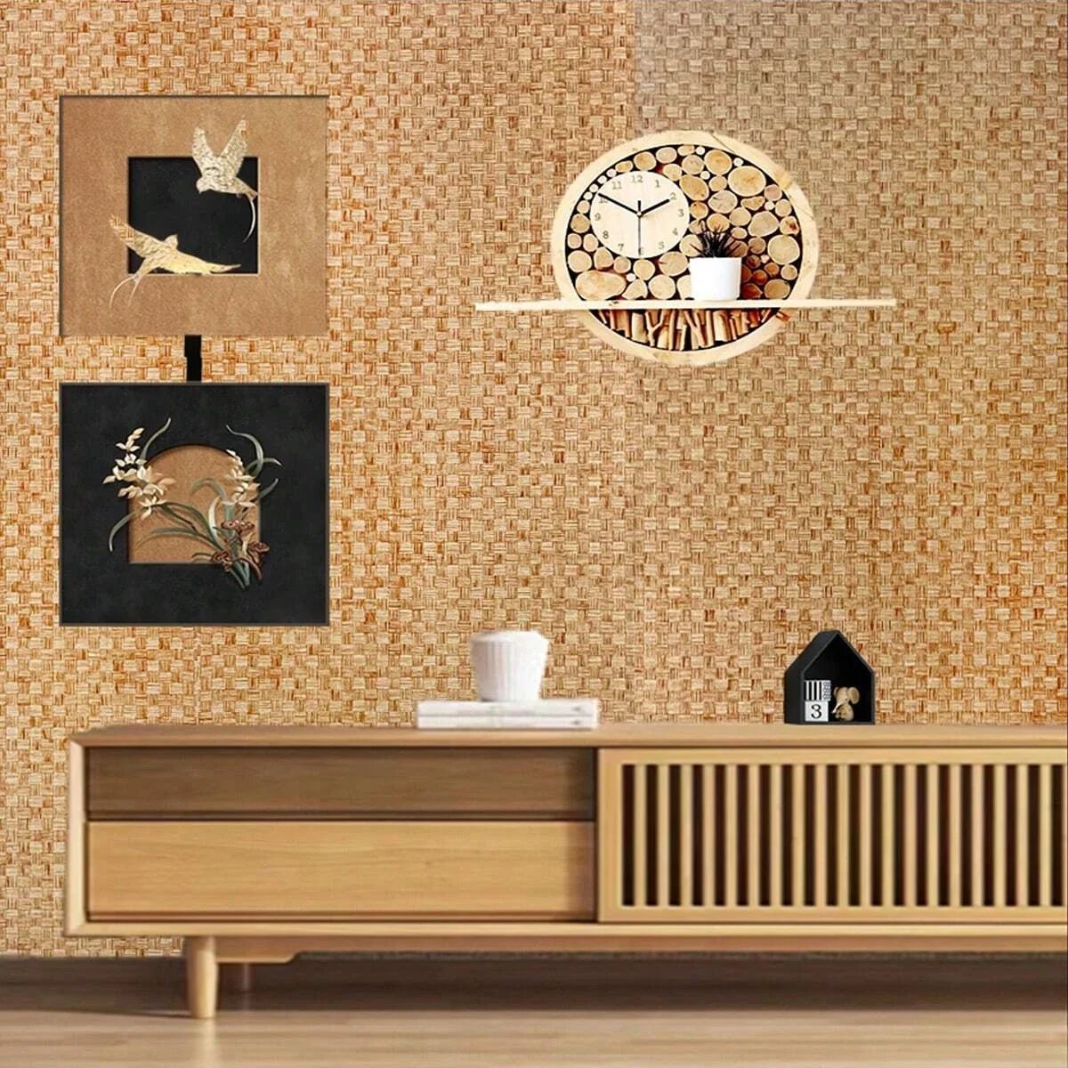 45cm Width Leopard Pattern Removable Decor Contact Paper Self Adhesive Waterproof Thick Wallpaper Stickers for Home Decoration