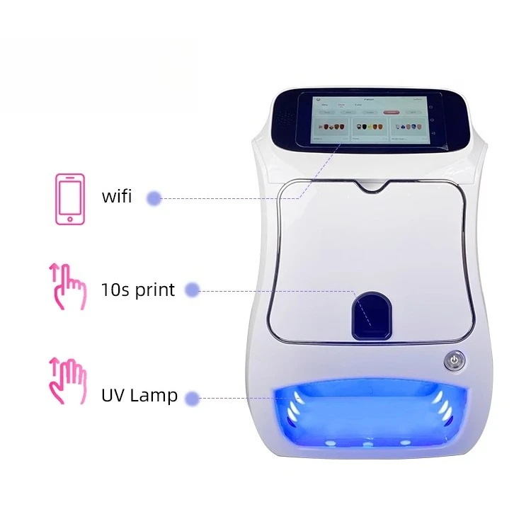 Color Painting Nail Printer DIY Personalized Nail Intelligent Self-service Color Printing Nail Machine