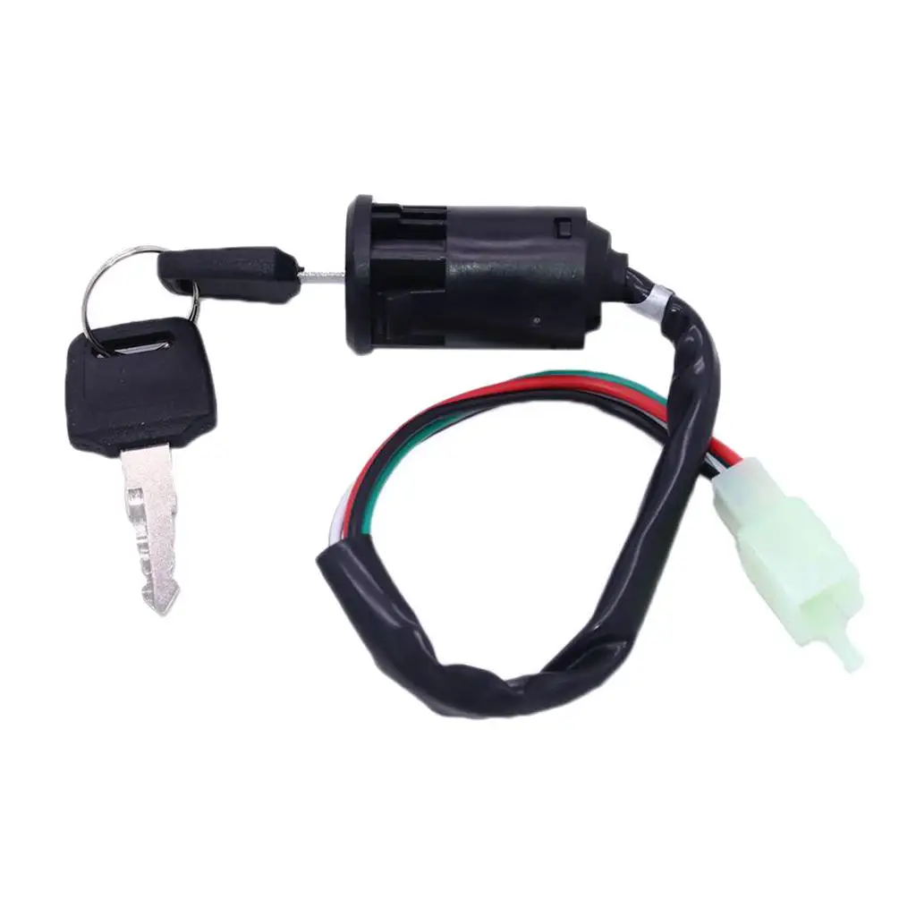 

Ignition Key Barrel Switch 4-Wire On&Off 110cc Quad ATV Dirt Pit Biking