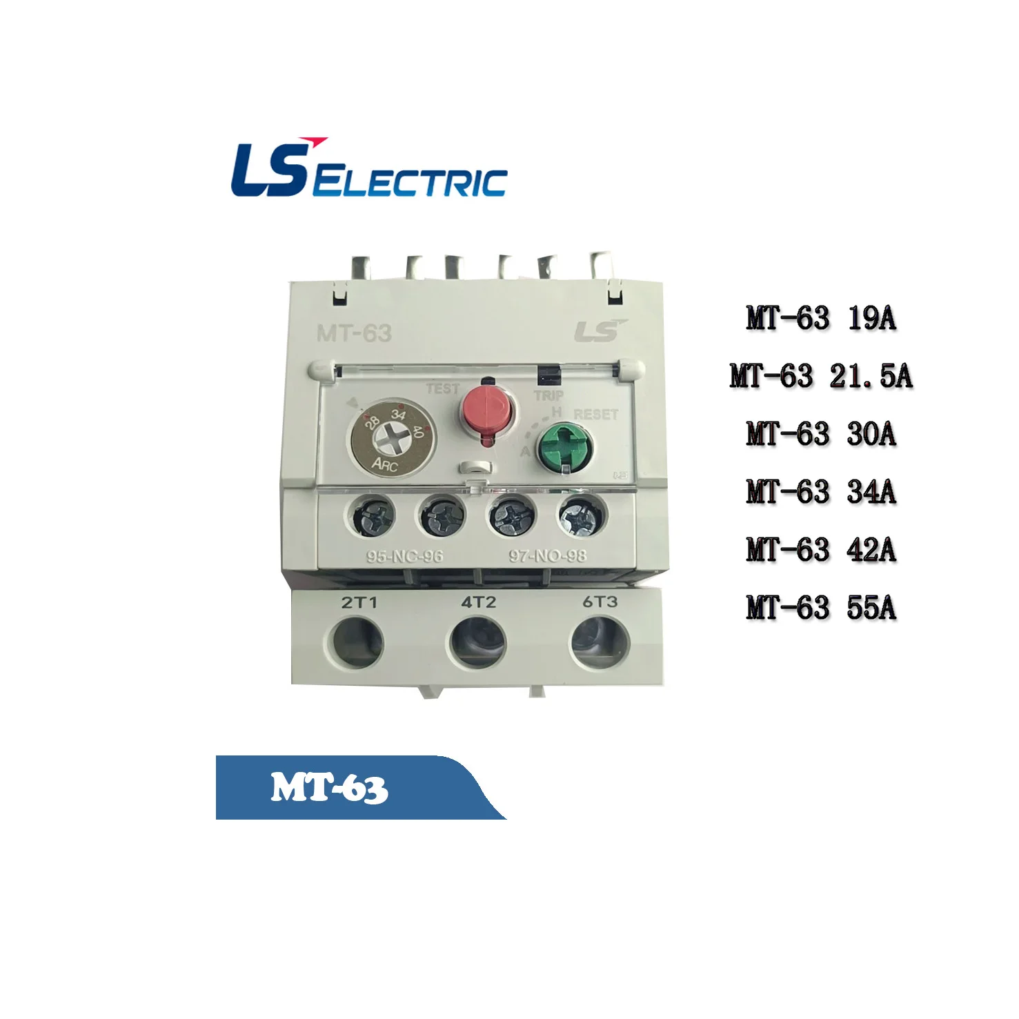 LS Electricity Official genuine LS Thermal Overload Relay MT-63/3H (MT-63) 30A 34A 42A 55A