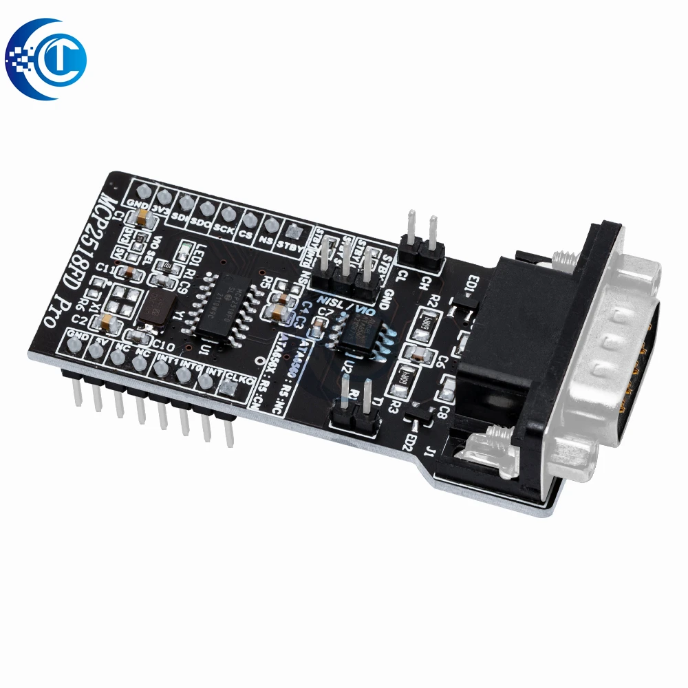 SPI-CANFD 모듈 MCP2518FD 모듈 ATA6560 트랜시버 CAM 버스 모듈 Super MCP2515