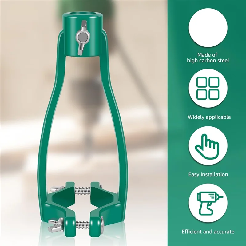 GIGI Vierkantloch-Bohrer-Adapter, Stemmensaufsatz aus hochmanganstahl für Bohrmaschine, für Bohrmaschine, Handbohrmaschine