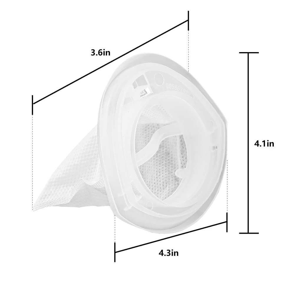 Запасные части Hepa-фильтр, совместимый с BlackDecker EVF100 BDH9600CHV, аксессуары для ручного пылесоса