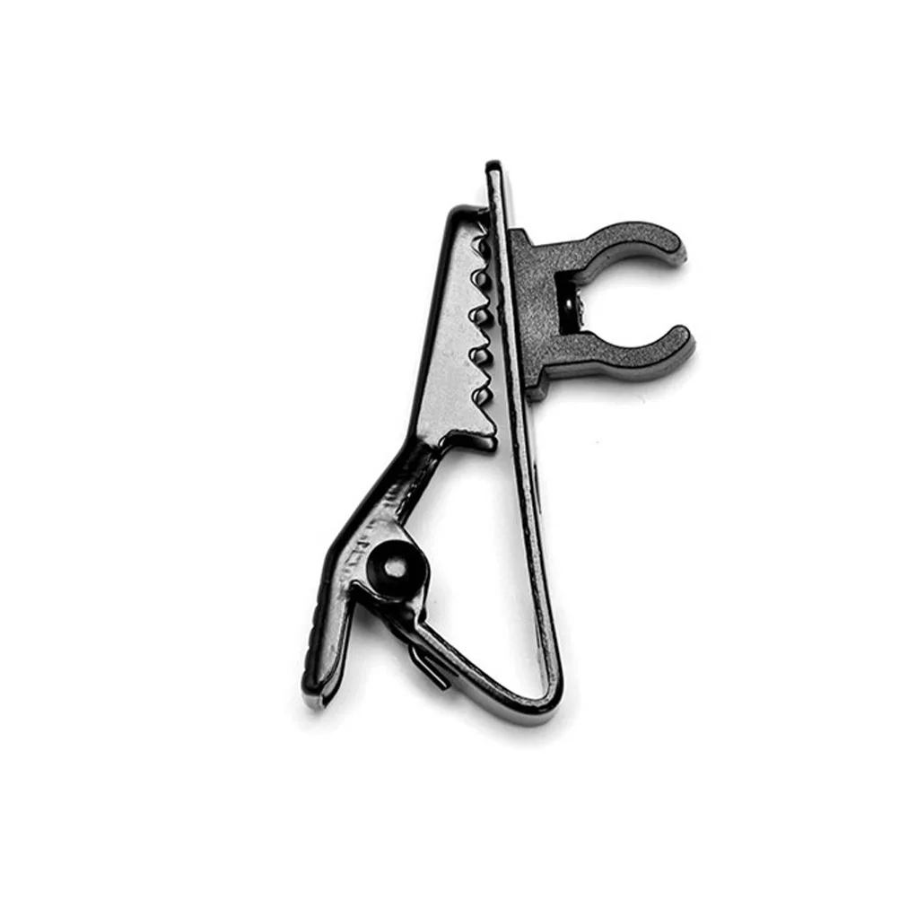 

10pcs Microphone Lavalier Clip Lapel Mic Clips Set For Ktv Stage Performance Portable Universal Holder Accessory