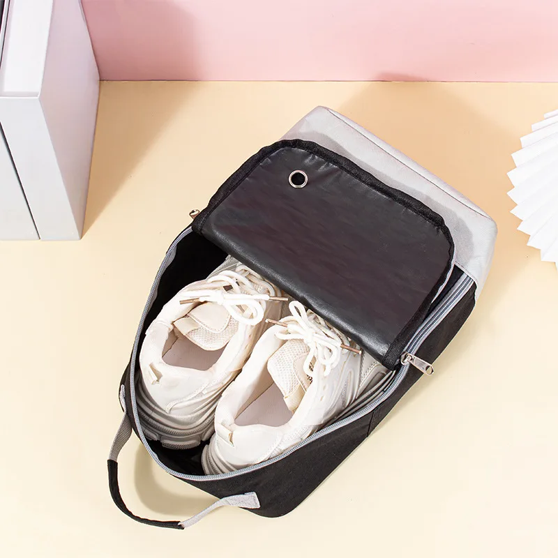 

Portable portable Oxford cloth shoe bag travel business travel shoe storage bag household shoe bag