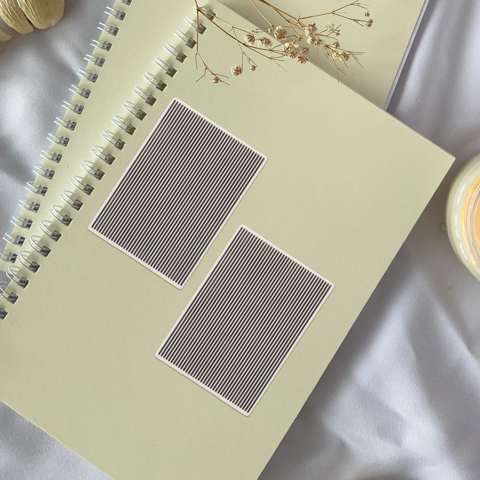 

2Pcs Embossing Folders Plastic 6x4 3D Vertical Stripes Template Scrapbooking Card Making Album Craft Tools Embossing Molds