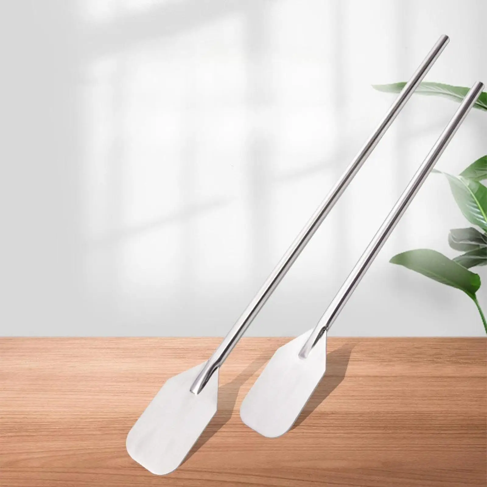 Long-handled Flat Stir Paddles Easy to Clean Heavy Duty Rust Resistant Multifunction Stirrer for Cooking Crawfish Household