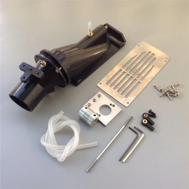 Caliber 40mm remote control boat, high speed, pump jet propeller 5x5mm